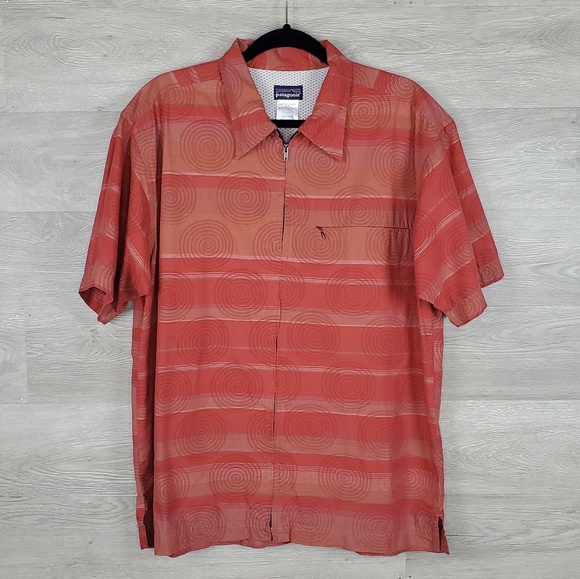 Patagonia Rhythm Short Sleeve Shirt Zip 